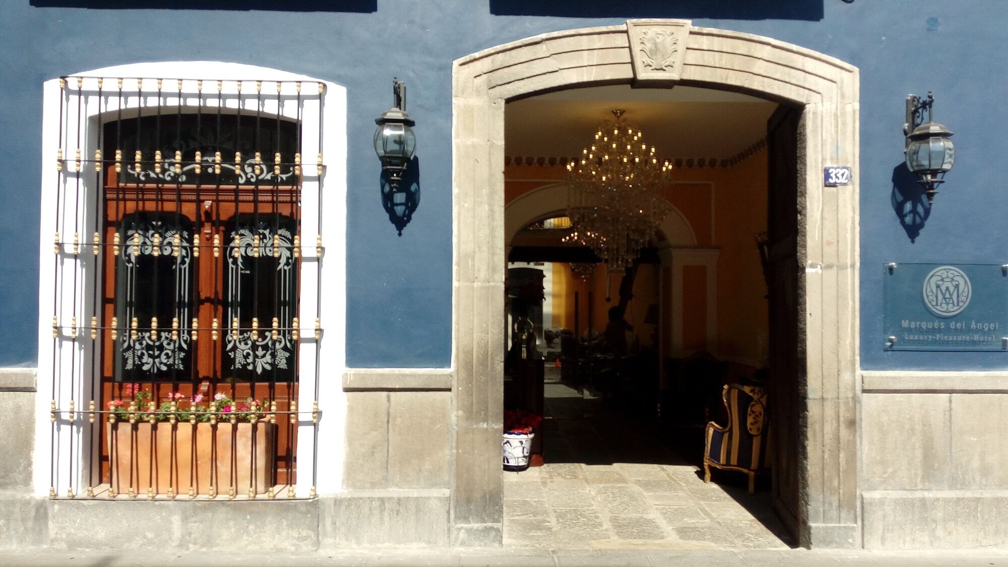 Hotel Marqués del Ángel Heroica Puebla de Zaragoza Exterior foto